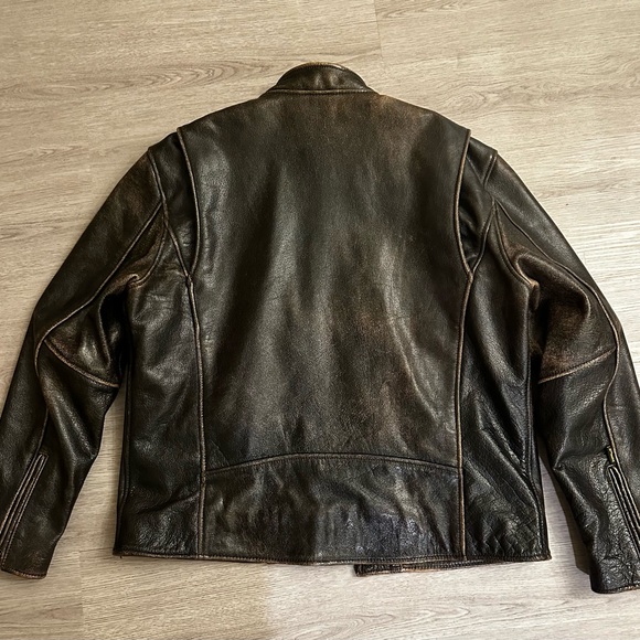Masters Full Grain Leather bomber jacket - Picture 6 of 6